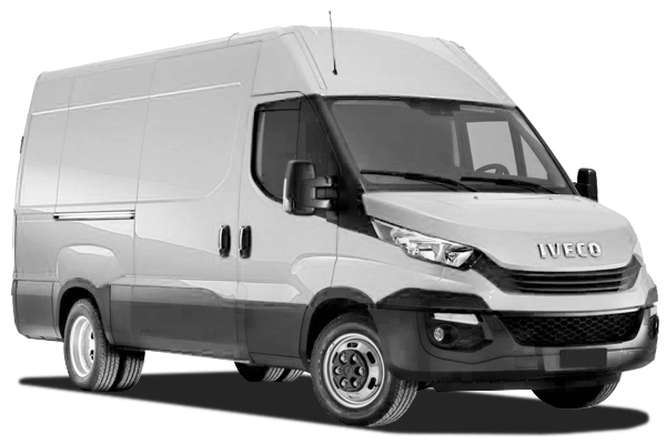 Vue latérale du fourgon IVECO DAILY III - 2014 – modèle utilitaire aménageable